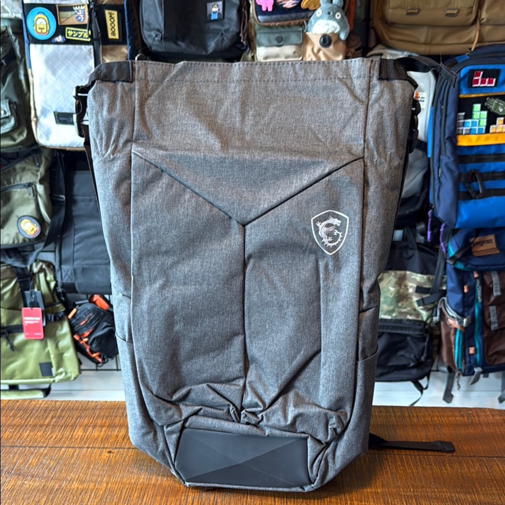 MSI Gray Backpack Modern Design